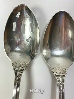 Reed and Barton Sterling Silver 3 Piece Serving Pieces Burgundy ca1949