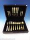 Repousse By Kirk Sterling Silver Flatware Set For 4 Service 25 Pieces Vermeil