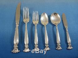 Romance of the Sea by Wallace Sterling Silver Flatware Set Service 79 Pieces