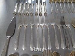 Rose Marie by Gorham Sterling Silver Flatware Set 79 Pieces