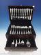 Rose Point By Wallace Sterling Silver Flatware Set For 12 Service 65 Pieces