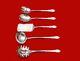 Rose Point By Wallace Sterling Silver Hostess Set Gift 5pc Server Custom Hhws