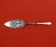 Rose Point By Wallace Sterling Silver Pastry Tongs Hhws Custom Made 9 7/8