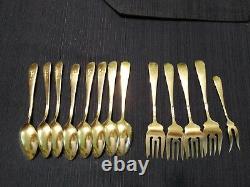 Rose by Stieff Sterling Silver Flatware 66 Pieces #298