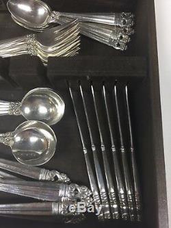 Royal Danish International Sterling Silver Flatware Set Service for 6 36 Pieces