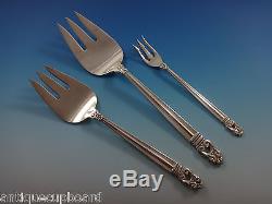 Royal Danish by International Sterling Silver Flatware Set 18 Service 161 Pieces