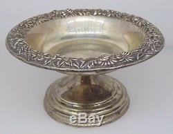S. Kirk & And Son Inc Sterling Silver Repousse 408 Dish Bowl Compote Raised