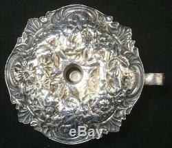 S. Kirk & Son Repousse Sterling Silver Chamberstick Rare Form