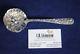 S. Kirk And Son Sterling Silver Repousse Berry Serving Spoon 9 1/8