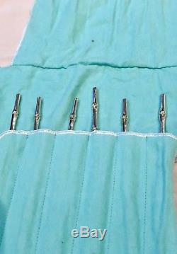 Set Of 6 Tiffany & Co. Bamboo Sterling Silver Straws