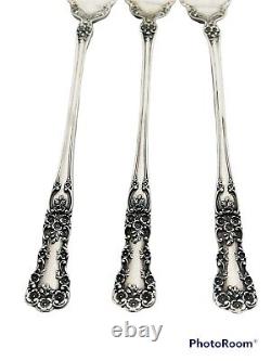 Set of Three (3)Buttercup by Gorham Sterling Silver Cocktail Forks