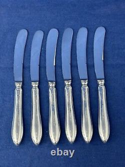 Sheffield Sterling Butter Spreaders (6)