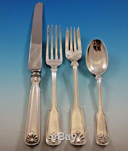 Shell and Thread by Tiffany Sterling Silver Flatware Set 8 Service 32 pieces