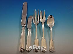 Shell and Thread by Tiffany Sterling Silver Flatware Set Service 47 pieces