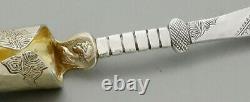 Shiebler ETRUSCAN Sterling CHEESE SCOOP Homeric 8 7/8