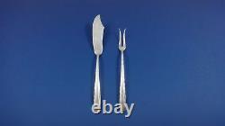 Silver Flutes by Towle Sterling Silver Flatware Set For 12 Service 76 Pieces