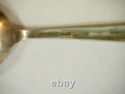 Silver Rhythm Interational Sterling Large Solid Smooth Casserole Spoon