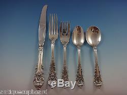 Sir Christopher by Wallace Sterling Silver Flatware Set For 12 Service 65 Pieces