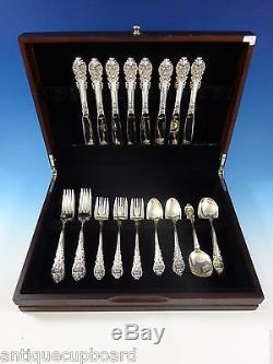 Sir Christopher by Wallace Sterling Silver Flatware Set For 8 Service 40 Pieces