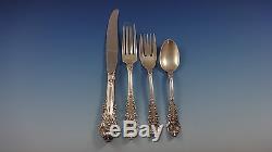 Sir Christopher by Wallace Sterling Silver Flatware Set Service 37 Pieces