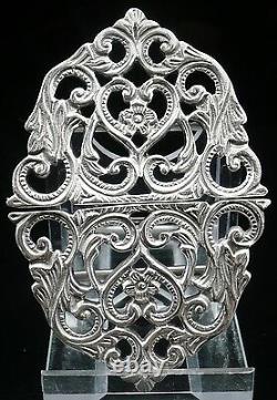 Solid Silver Nurses Belt Buckle, Sterling, NEW, Scottish Hallmarked, GIFT, Boxed