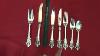 Southern Staples Comparing Dinner Luncheon Size Sterling Silver Flatware