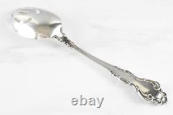 Spanish Baroque Reed & Barton Sterling Silver 8-3/4 Pierce Serving Spoon (1965)