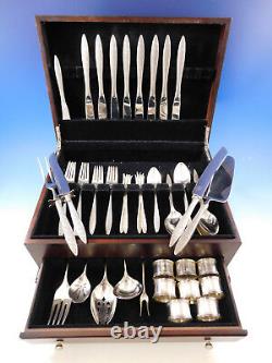 Spanish Lace by Wallace Sterling Silver Flatware Service for 8 Set 68 Pieces