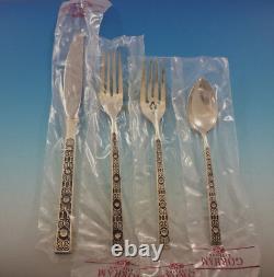 Spanish Tracery by Gorham Sterling Silver Flatware Set Service 34 pieces New