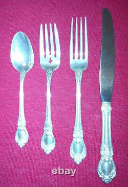 Stanton Hall By Oneida Sterling Silver 4 Piece Place Setting No Monogram