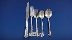 Stately by State House Sterling Silver Flatware Set For 8 Service 47 Pieces