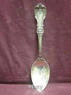 Sterling Reed & Barton BURGUNDY SOLID TABLE SPOON 8 3/8 94 grams no monogram