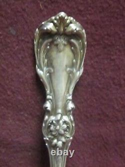 Sterling Reed & Barton BURGUNDY SOLID TABLE SPOON 8 3/8 94 grams no monogram