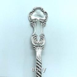 Sterling Shiebler Louvre Oval Soup Place Spoon 7 DHC