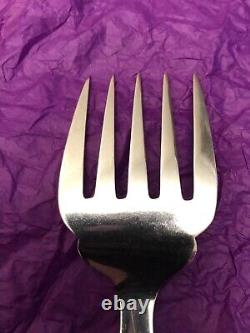 Sterling Silver. 925 Serving Knife And Fork Good Vintage condition Wt. 188 grams