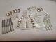 Sterling Silver 925 Towle Lady Mary Set Of 55 Flatware Silverware Rare Vtg A