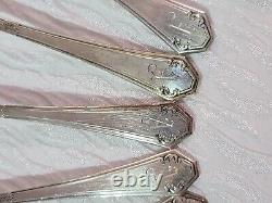 Sterling Silver 925 Towle Lady Mary Set of 55 Flatware Silverware RARE VTG A