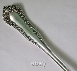 Sterling Silver American Antique Serving Fork, International Company Hallmarked