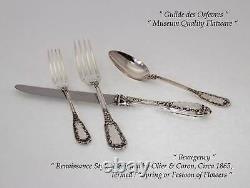 Sterling Silver Flatware 5-pc Place-Setting, 33- Beaugency