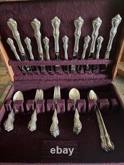 Sterling Silver Flatware Debussey/Towle 42 Pieces