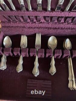 Sterling Silver Flatware Debussey/Towle 42 Pieces