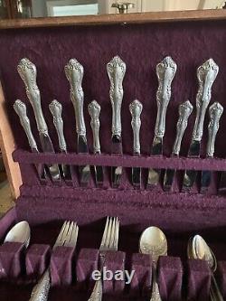 Sterling Silver Flatware Debussey/Towle 42 Pieces