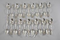 Sterling Silver Flatware Set By Reed & Barton Francis 1st Old Mark 92 Piece