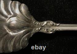Sterling Silver Flatware Whiting Lily Salad Serving Fork Rare