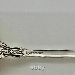 Sterling Silver Pierced Serving Spoon Candy Nut