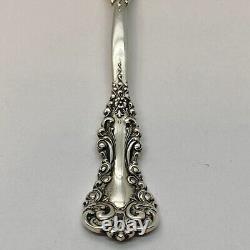 Sterling Silver Pierced Serving Spoon Candy Nut