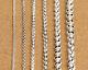 Sterling Silver Rolo Chain Necklace 3.5mm 4mm 5mm 6mm 8mm 18 20 22 24 26 28
