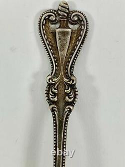 Sterling Silver Souvenir Spoons (x4) 71.6g