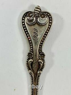 Sterling Silver Souvenir Spoons (x4) 71.6g