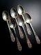 Sterling Silver Lot Of Vintage Coffee Spoons 6 Pcs 75 Gr